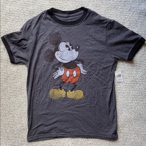NEW Mickey Grey shirt Kids L Walt Disney World